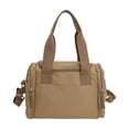 thumbnail image 2 of Bolsa de deporte de nailon para viajes y uso diario | Bolso bandolera ligero multiusos | Bolso de mano versátil e informal para ropa de entrenamiento, calzado y artículos de aseo., 2 of 6