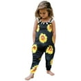 thumbnail image 2 of BJUTIR Toddler Girls Baby Kids Floral Jumpsuit 1 Pieces Tassels Strap Leopard Print Romper Summer Playsuit Outfits Clothes Bodysuit For Baby Girl, 2 of 8