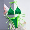 thumbnail image 6 of BSDJILFG 50% Women's Bikini Tops High Neck Swimsuit Racerback Padded Bathing Suit Sexy Swimwear, 6 of 6