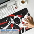 thumbnail image 4 of Elevate Your Gaming with the Black Red Large Mouse Pad (31.5x11.8 inch) - Non-Slip Base, Stitched Edges for Home Office & Gaming Work, 4 of 7