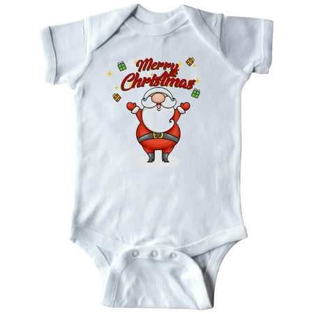 

Inktastic Merry Christmas Santa Gift Baby Boy or Baby Girl Bodysuit