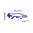 thumbnail image 3 of CxhicLuv Kids' Swim Goggles, 7.3×5×5 Inch, Anti-Fog, Waterproof, UV-Protected, Ideal for Pools, Beaches, Plastic & Adjustable, Suitable for Kids Aged 6-14, Young Swimmers, 3 of 6