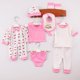 thumbnail image 2 of Odeerbi Conjunto de Regalo de Layette de 8 Piezas 0-3 Meses Conjunto de Trajes de Algodón Regalo de Ducha Para Niños Y Niñas, 2 of 5