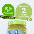 thumbnail image 4 of Gerber 1st Foods Organic for Baby Baby Food, Pea, 4 oz Jar, 4 of 16