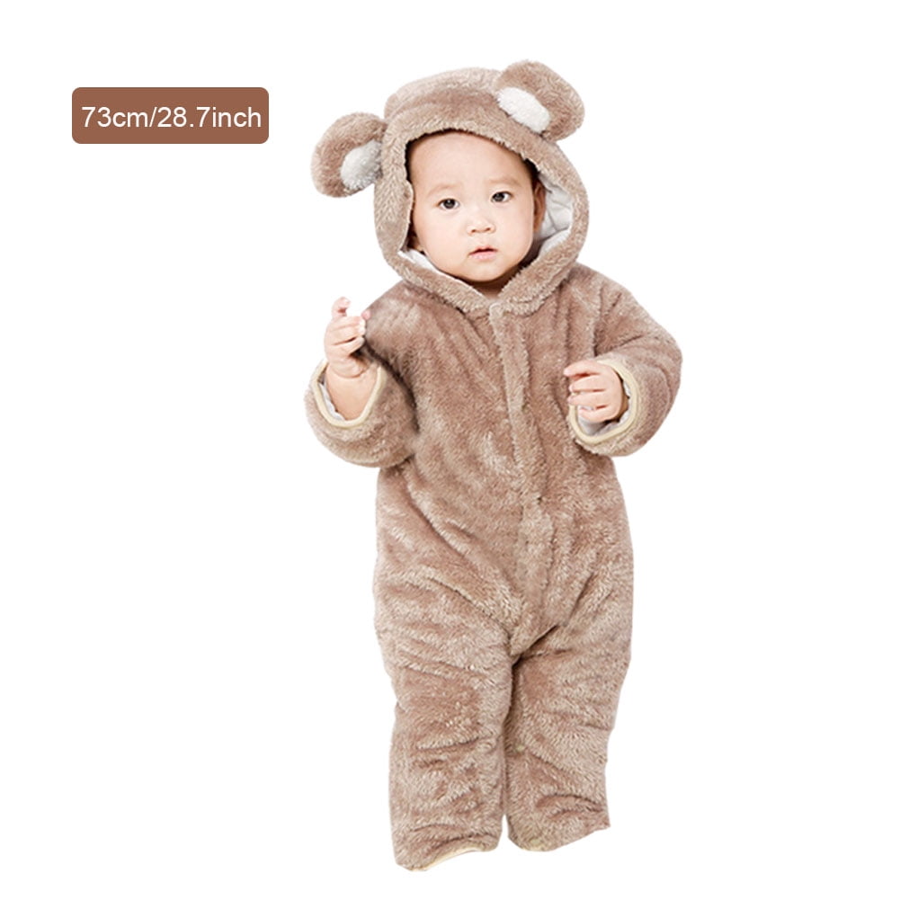 bear baby romper
