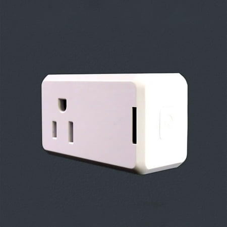 

Tiitstoy US Standard Wifi Smart Socket Mobile Phone Remote Control Timing Task Control Office and Household Socket White