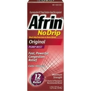 Afrin No Drip Original Pump Mist, 15 Milliliter -- 6 per case.