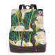 thumbnail image 1 of Balery Tropical Floral Jungle Mochila de Cuero para Mujeres, Gran Capacidad, Bolsa de Viaje Multifuncional, Mochila de Cuero y Bolsa de Hombro para Mujeres, 1 of 4