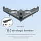 thumbnail image 5 of 2CH B2 with Spare 2.4G Foam Remote Control RC Fixed Wing Plane for Holiday Gifts Adults Kids - sin luz 1 sin luz 1 batería CUTICAT Aviones RC, 5 of 8