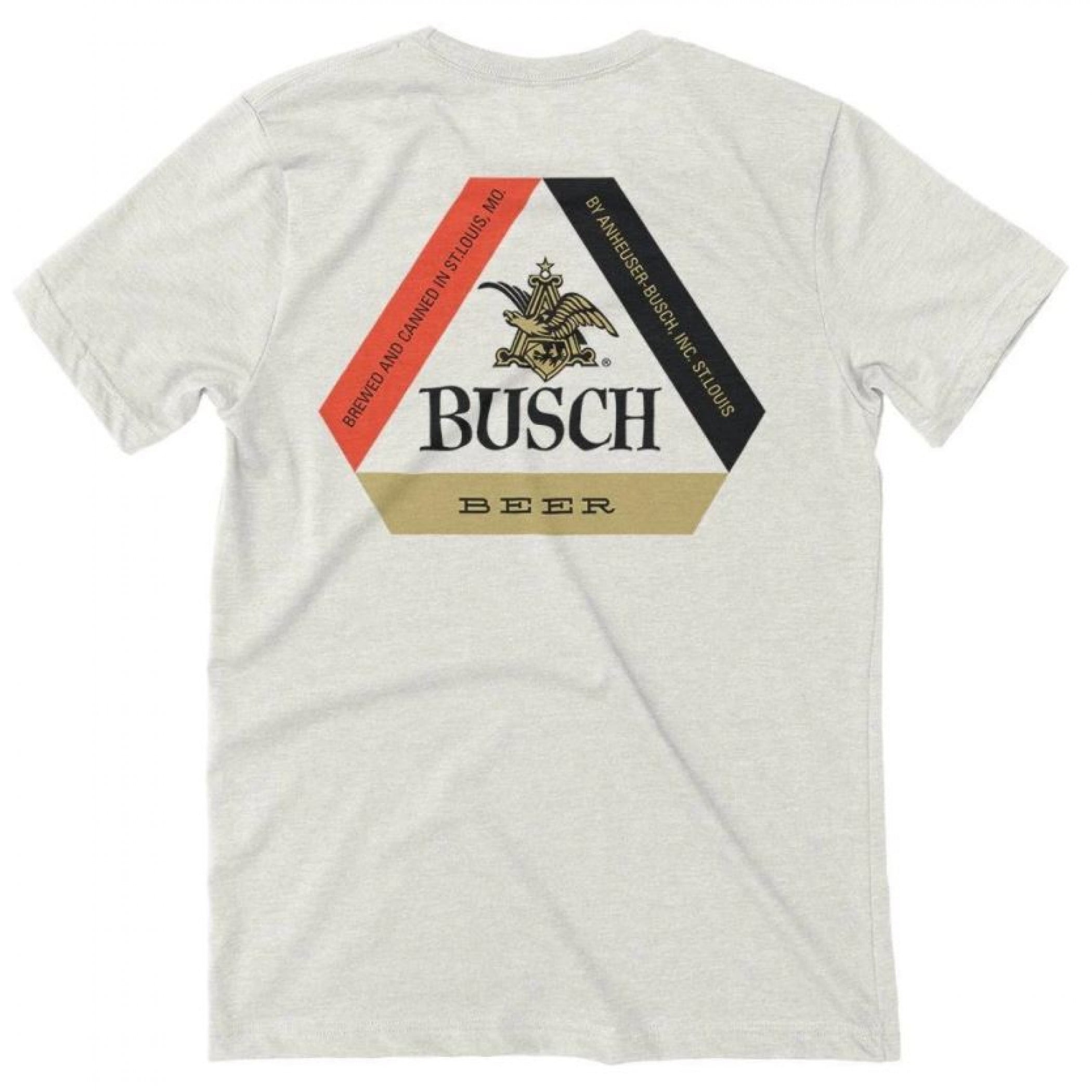 Vintage Busch Beer Can T-Shirt Transfer Original Anheuser NOS 