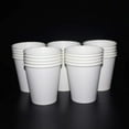 thumbnail image 3 of 300 Pack White Paper Coffee Cups 7oz Disposable Paper Cup for Water, Juice, Coffee or Tea, 3 of 6