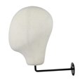 thumbnail image 5 of lionlar Canvas Block Mannequin Head for Display Styling Wig Styling Hair Extension DIY, 5 of 5