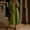 A_ Army Green, variant on Women's Clean Solid Summer 3/4 Sleeve V-Neck Pockets Button Front Maxi Dress for Beach Bonfire and Summer Nights Beige S