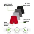 thumbnail image 5 of RBX Boys’ Active Shorts – 4 Pack Athletic Performance Basketball Shorts for Boys (8-16), 5 of 7