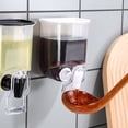 thumbnail image 4 of OilBottle2pcs600mlWall-mountedOilDispenserTransparentSeasoningContainerTransparentOilBottle, 4 of 8