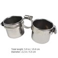 thumbnail image 2 of Parrot Feeder Standing Pole Feeder Accessory Pet Parrot Feeder Container, 2 of 8