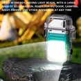 thumbnail image 5 of HDWUEN Electric Lighter,Rechargeable Windproof Cigarette Lighter for Camping Hiking BBQ,With Flashlight, 5 of 7