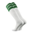 thumbnail image 2 of TCK Retro 3 Stripe Tube Socks (Kelly Green, Small), 2 of 2