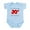 Sky Blue, variant on CafePress - It's Mommy's 30Th Birthday Infant Bodysuit - Baby Light Bodysuit, Size Newborn - 24 Months
