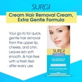 thumbnail image 3 of Surgiwax Facial Hair Removal Cream for Women, Extra Gentle Depilatory Cream for Sensitive Skin, 1 oz, 3 of 6