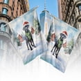 thumbnail image 4 of Hello Winter Great Dane Frosty Morning Walk Welcome Snowy Christmas House Flag 28x40in Double Sided Danes Dog Lover Gifts Outdoor Decor - 02018, 4 of 5