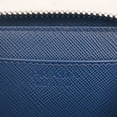 thumbnail image 7 of Pre-Owned PRADA Triangle Wallet/Coin Case 2MM003 Blue Black White SAFFIANO BAIADE Men's Women's, 7 of 7
