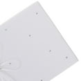 thumbnail image 2 of Registro de Invitados Libro de Comentarios de Bolígrafos Plateados Cinta de Lazo de Cristal Yuyangstore Juego de bolígrafos para libros de invitados, 2 of 8