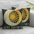 thumbnail image 3 of Qinduosi  Pillow Covers Inch Have The Day You Deserve Throw Pillow Covers Farmhouse Cushion Case Decor for Sofa Couch White, 3 of 5