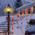 thumbnail image 2 of Outdoor Solar Christmas Led Candy Cane Lights Ip44  Pathway Lamp For Christmas Decoration, 2 of 9