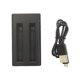 thumbnail image 1 of Batería de cámara YONGSHENG para Insta 360 One X2 1700mah Cargador de batería dual, 1 of 5