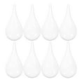 thumbnail image 1 of 8 bolas navideñas transparentes rellenables con forma de gota para colgar, bolas decorativas para fiestas., 1 of 6