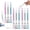 9Pcs (Color Random), variant on Syringe Shaped Gel Ink Pens, 3/6/9/15 Pack Creative Syringe Shaped Gel Pens – Fun Design with Smooth Writing, 0.38mm Black for Office Supplies, (Pen Body Color Random) (6Pcs (Color Random))