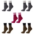 thumbnail image 1 of Calcetines de lana calcetines cálidos retro calcetines cómodos gruesos, 1 of 5