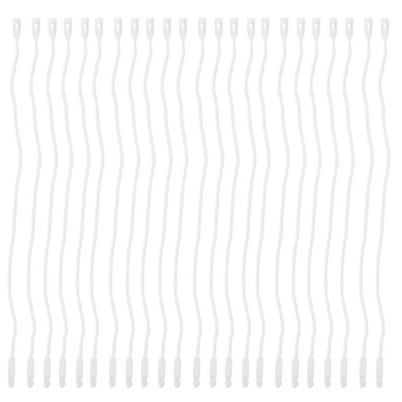 HOMEMAXS  1000 Pcs Tag Fasteners Ties for Clothes Tags Tagging Clothing Labels White
