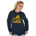 thumbnail image 3 of Upstate is Great New York Sweatshirt for Men or Women Brisco Brands S, 3 of 5