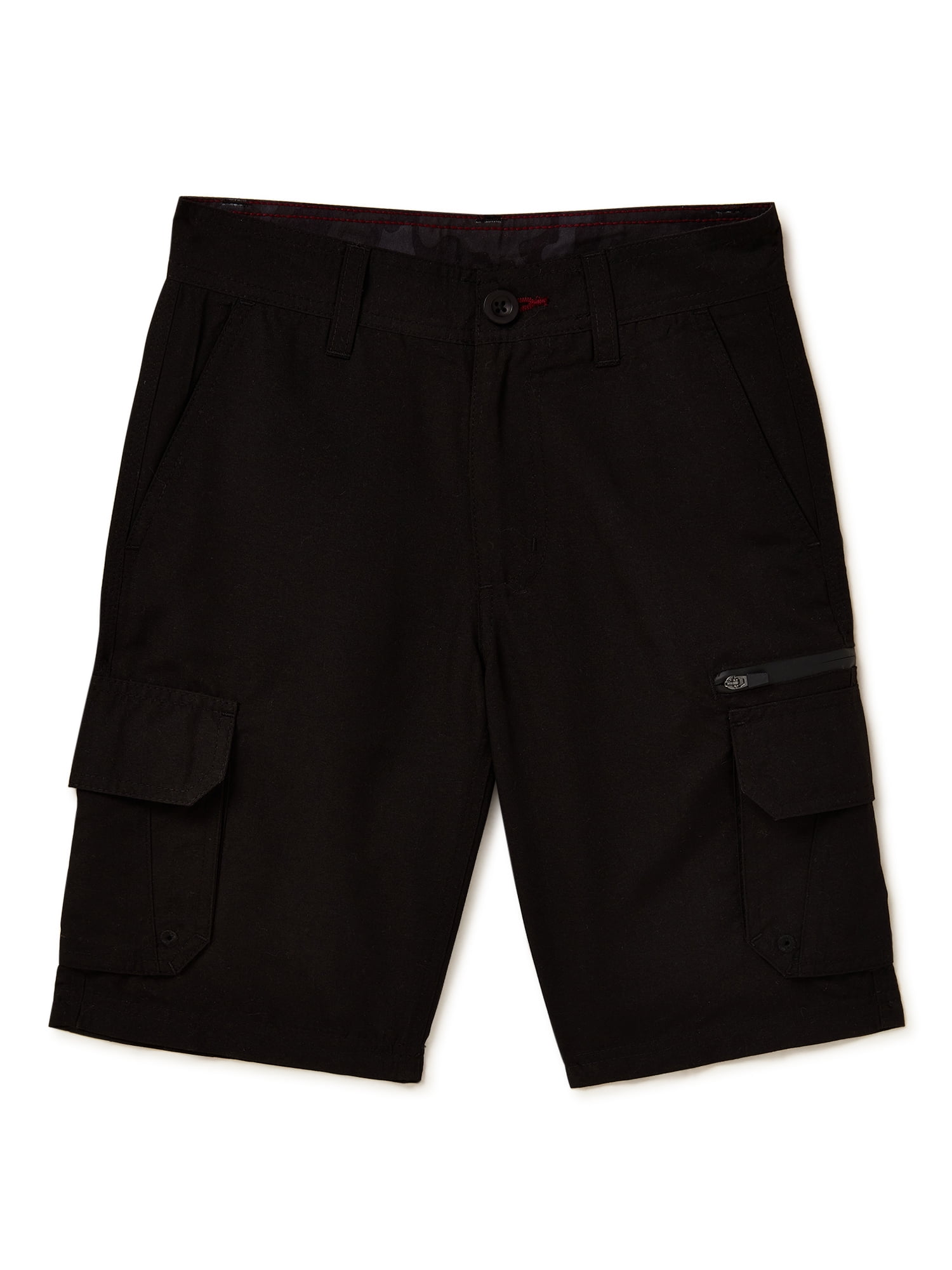 Burnside Boys Microfiber Cargo Shorts, Sizes 4-18 - Walmart.com