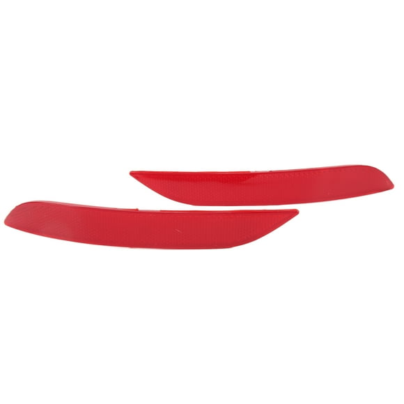 Car Rear Bumper Reflector,1 Pair Rear Bumper Rear Bumper Reflector Cover Enhanced Features
