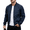 Navy, variant on Men's Lightweight Bomber Jacket Windbreaker Slim Fit Active Coat Outerwear Fall Winter Coat for Hiking