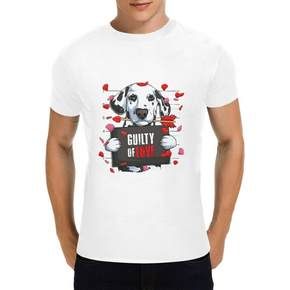 Unisex T-Shirt – Heavy Cotton Shirt – Valentine Guilty Lab - S