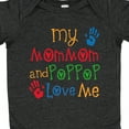 thumbnail image 4 of Inktastic Mommom and Poppop Love Me Boys or Girls Baby Bodysuit, 4 of 5