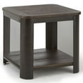 thumbnail image 1 of Barrow Table d'Appoint en Bois Finition Chocolat Brun Moka, 1 of 4