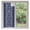 Blue, variant on Japanese Window Privacy Film, Navy Blue Country Flowers Leaves Aesthetic Static Cling UV Sun Blocking Heat Control Window Tint Day and Night, Non-Adhesive One Way Windows Privacy Cover 29.5''x78.7''
