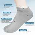 thumbnail image 2 of Sookeceks 6 Pairs Ankle Socks for Women Breathable Cotton Socks Anti Slip Low Cut Soft Casual Socks, 2 of 5