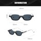 thumbnail image 2 of Montura de gafas anti luz azul de montura pequeña, gafas de sol estilo hip-hop, fabricadas en PC y metal, 2 of 5