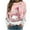#08 Pink, variant on Women's Christmas Sweatshirts Casual Merry Holiday Long Sleeve Shirts Fashion Xmas Cartoon Printed Blouses Womens Comfortable Crewneck Sweaters Pullover Tops
