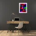 thumbnail image 3 of SARA Design 19x24 White Modern Wood Framed Museum Art Print Titled - Sonnenschirmgetraum, 3 of 4