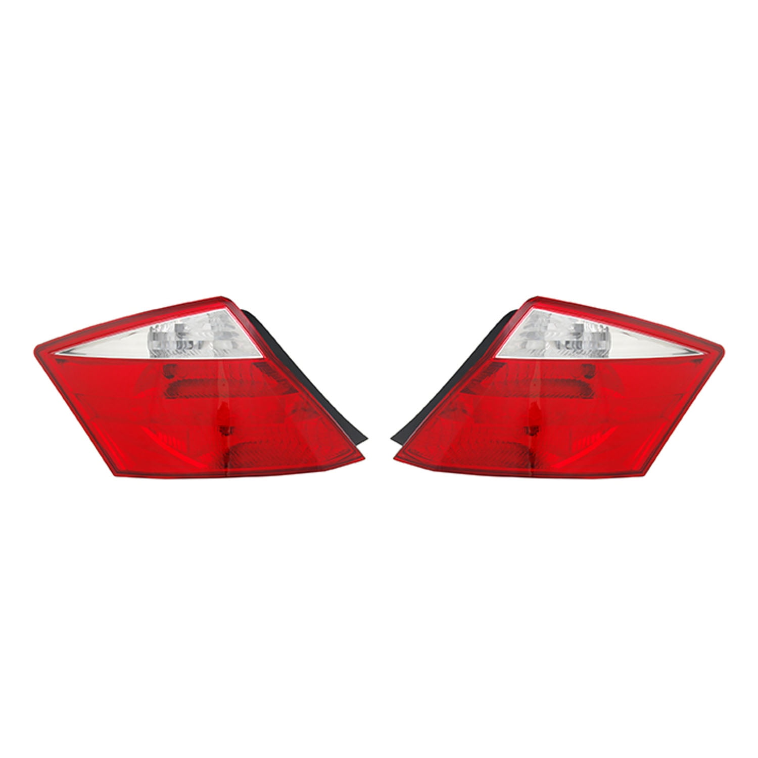 Taillights Taillamps Left & Right Pair Set for 08-10 Honda Accord 2 Door Coupe
