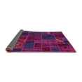 thumbnail image 2 of Ahgly Company Indoor Square Patchwork Pink Transitional Area Rugs, 8' Square, 2 of 4
