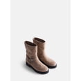 thumbnail image 3 of Weekend Academy Girls Faux Suede Moto Boots, 3 of 6