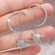 thumbnail image 2 of Women Temperament Trendy Sun Moon Star Cubic Zirconia Drop Earrings Designer Shining Sun Ear Rings Wedding Charm Jewelry Gift----9--Product code 65462 9, 2 of 4